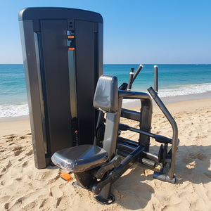 Appareil de musculation professionnel pour club de fitness, machine à ramer assise à sélection de poids par pignon - Product Image 1