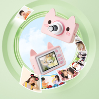 Caméra vidéo de projection intelligente et amusante, jouet pour enfants, cadeau, mini HD 1080P, écran LCD 2,0 pouces, étanche, WiFi, 120 enfants