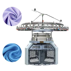 Hohe Produktivität Einzelshirt automatische Terry Jacquard kreisförmige Strickmaschine für Handtuch