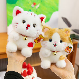 ตุ๊กตาแมวกวักน้อยน่ารัก สำหรับเครื่องคีบตุ๊กตา ของรางวัลในงานเทศกาลจีน ขายส่งจำนวนมาก - Product Image 5