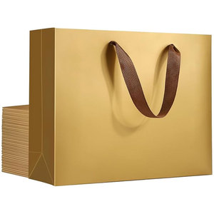 Bolsas de Regalo Personalizadas de Papel Kraft con el Logotipo de tu Marca para Tiendas y Boutiques - Product Image 1