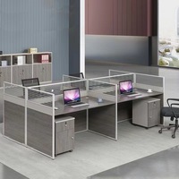 YGZ15 qualité nouveau design mobilier de bureau ordinateur table de bureau personnel en bois maison bureau contemporain cabine poste de travail