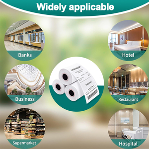 ม้วนกระดาษความร้อนขนาด 57x40 มม. สำหรับเครื่องพิมพ์ในครัวร้านอาหาร - Product Image 3