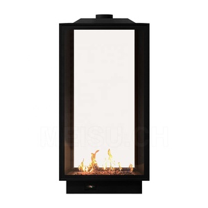 Caminetto <span class=keywords><strong>a</strong></span> <span class=keywords><strong>Gas</strong></span> MEISU.CH con Regolazione Personalizzabile della Fiamma, Inserti Grandi per Interni, Assemblaggio Pilotato per Fiamma Reale - Product Image 5