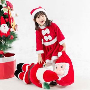 Costume de Noël pour enfants <span class=keywords><strong>pas</strong></span> <span class=keywords><strong>cher</strong></span>, costume de cosplay promotionnel, costumes de Père Noël pour garçons et filles - Product Image 3