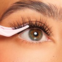 Extensions de cils individuels légers à pointes, pré-coupés, segmentés, courbure D, vente en gros, sans volume, pour DIY, bouquets de cils