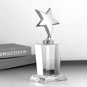 Prix 3D personnalisé en verre cristal K9 Sports Trophy Wholesale