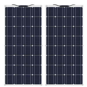 แผงโซลาร์เซลล์แบบยืดหยุ่น Alecter Solar 400W โมโนคริสตัลไลน์ ชุดระบบแผงโซลาร์เซลล์ ประสิทธิภาพ 22% น้ำหนัก 3.8 กก. พร้อมตัวควบคุมสำหรับใช้งานกลางแจ้ง - Product Image 1