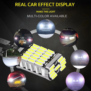 2 uds T15 W16W LED 921 912 Super brillante 45 SMD 4014 LED Canbus sin ERROR coche respaldo parada reserva luz freno lámpara blanca 12V - Product Image 6