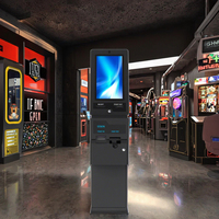 Borne de jeu de compétences avec distributeur de tickets et imprimante de tickets, accepteur de billets JCM pour jeux Banilla FUSION Noble777 pour l'industrie du divertissement
