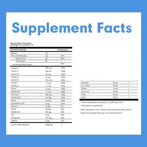 Gomitas de Creatina Monohidrato OEM ODM con 5g de Creatina para Aumentar la Energía, Gomitas Vegetarianas Duras y Masticables para el Crecimiento Muscular - Product Image 2