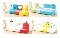 Combinaison douce et confortable canapé doux pour enfants jouet doux pour enfants toute combinaison mini canapé pliant
