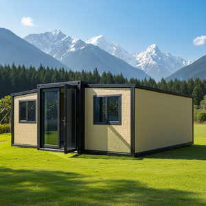 Casa Prefabricada Expandible Inteligente de 20 pies/40 pies, Contenedor Plegable con 2 Dormitorios, Casa Modular Móvil Pequeña para una Vida Moderna - Product Image 1