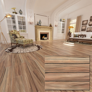 Diseño de madera suelo de baldosas de cerámica/viejo piso azulejo/patrón de madera azulejo de piso - Product Image 1