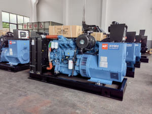 Yuchai เครื่องกำเนิดพลังงาน150kW 120kW เครื่องยนต์ดีเซลไร้เสียงมีประกันคุณภาพ ISO - Product Image 3