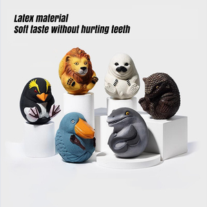 Juguete para Perros de Látex Resistente a Mordeduras, Ecológico, Bonito y Moderno, con Sonido de Foca e Hipopótamo - Product Image 4