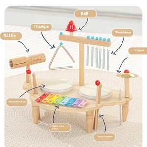 Multifonctionnel Piano Portable Table de <span class=keywords><strong>musique</strong></span> pour enfants Juguetes Coordination main-oeil éducation précoce pour enfants gar - Product Image 2