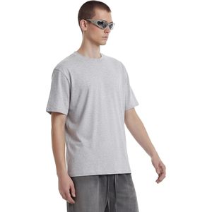 T-shirt décontracté pour homme à manches courtes, 100 % coton, coupe classique, respirant, col rond, t-shirt basique - Product Image 2