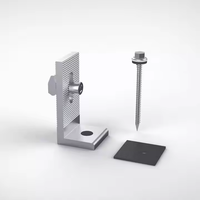 Accessoire pour pied Corigy en L Fabrication de support de montage solaire sur le toit accessoire pour pied en L pieds en L pour systèmes de montage solaire sur le toit en métal