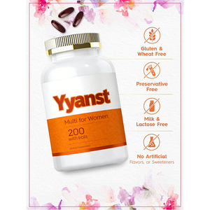 Complément multivitaminé en gélules pour femmes, à base d'ingrédients naturels, de vitamines essentielles, de minéraux et d'oméga, pour soutenir le système immunitaire (OEM/ODM). - Product Image 5