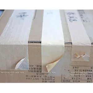 Professional Gummed Tape Water Activate Prime Water Activated Packing Kraft Paper Packaging Tape With Logo