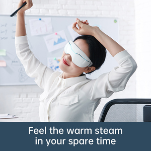 पोर्टेबल हाथ में नैनो स्टीम आई मालिश मास्क इलेक्ट्रिक आंखों की देखभाल गर्म कंप्रेस अल्ट्रा लाइट थकान को कम करता है - Product Image 6