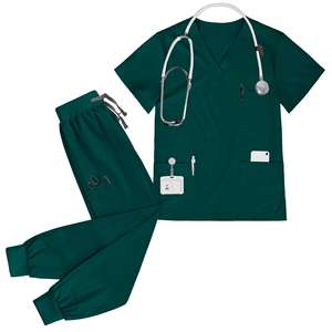 Conjunto de Uniforme en Oferta, Elegante Conjunto de Pantalones Cargo y Blusa para Salón de Belleza, Conjuntos de Uniformes para Trabajo Hospitalario - Product Image 6