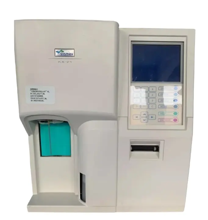 Used Sysmex KX-21 Sysmex KX21N Hematology Analyzer Fully Automated Good quality 3parts CBC WBC Analyzer