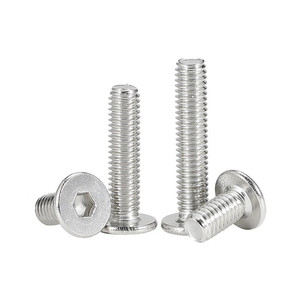 Ultra Low Profile Socket Head Cap <b>Screw</b> M2 M3 M4 Ultra Low Profile Thin Head Hex Ultra Low Head Socket <b>Screw</b> - Product Image 5