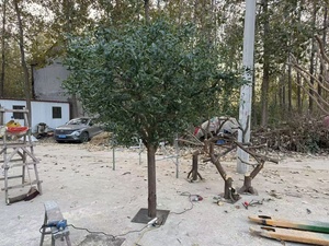 Olivier artificiel décoratif d'intérieur en fibre de verre de 2 à 4m Arbres ornementaux de mariage - Product Image 5