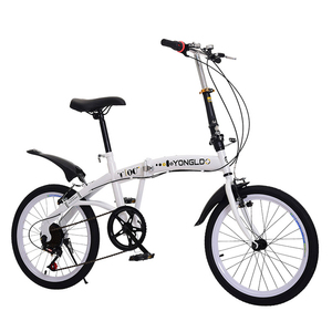 20 pollici uomini 7/ <span class=keywords><strong>8</strong></span>/ 9 velocità sospensionale in acciaio al carbonio bicicletta pieghevole MTB bicicletta 20 "Mountain Bike - Product Image 2