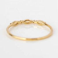 Bijoux en or vermeil personnalisé, argent sterling 925 plaqué or 14 carats, pierre naturelle, anneaux à triple opale, bijoux fins
