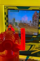Machine d'amusement de jeu vidéo de tir d'arcade de jeux d'habileté d'enfants à pièces pour FEC