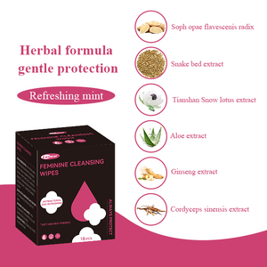 Lingettes intimes bio équilibrées au pH pour femmes, 18 lingettes/boîte, très vendues, par <span class=keywords><strong>Waterwipes</strong></span> - Product Image 2