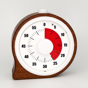 Temporizador Visual de Madera con Luz Nocturna LED, Temporizador de Cuenta Regresiva Recargable de 60 Minutos, Herramienta de Gestión del Tiempo Silenciosa <span class=keywords><strong>para</strong></span> el Estudio de Niños - Product Image 3