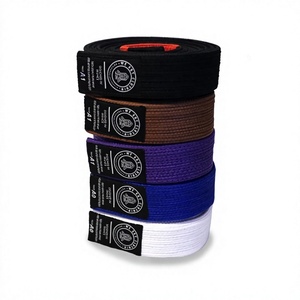 Ceinture de Jiu-Jitsu Brésilien Pearl Wave, ceinture de rangement en coton premium pour l'entraînement au Jiu-Jitsu, logo personnalisé, fabricant en gros - Product Image 6
