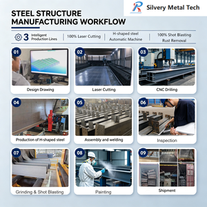 Almacén <span class=keywords><strong>de</strong></span> Estructura <span class=keywords><strong>de</strong></span> Acero Prefabricado Q355B con Diseño Moderno, Informe <span class=keywords><strong>de</strong></span> Cálculo Estructural Gratuito Incluido, Garantía <span class=keywords><strong>de</strong></span> 5 Años - Product Image 4