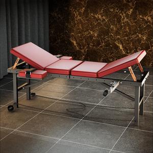 Meubles de bondage de lit de sexe pliants jouets sexuels pour fournitures pour adultes avec menottes pour le cou et menottes pour les jambes dans les fêtes de jeux sexuels à la <span class=keywords><strong>maison</strong></span> % - Product Image 4