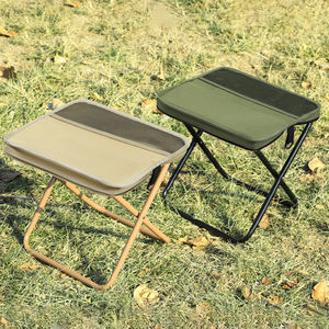 Chaise pliante de pêche en tissu Oxford, légère et portable, pour camping et parc, avec sac de rangement inclus - Product Image 4