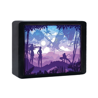 Lampe sculptée en papier Avatar de haute qualité, vente en gros d'usine 2026, décoration de chambre de garçon