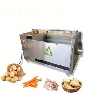Machine à laver et à peler les pommes de terre de qualité industrielle, appareil à peler les fruits de la passion en acier inoxydable - Product Image 2