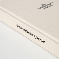 Couverture en tissu de lin design personnalisable Couverture rigide A5 Journal quotidien d'auto-réflexion et de croissance