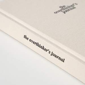 Rivestimento in tessuto di lino personalizzabile con copertina rigida A5 quotidiano di auto-riflessione e crescita - Product Image 6