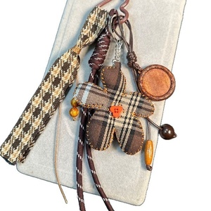 Breloques de téléphone portable personnalisées de luxe pour femmes, décoration de sac d'été, porte-clés de voiture pour filles, grands porte-clés papillon - Product Image 6