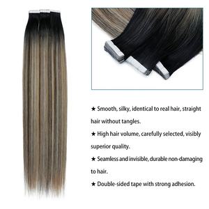 Extensions capillaires synthétiques pré-collées résistantes à la chaleur, lisses et bouclées, 26 pouces, 20 pièces, pour la vente en gros - Product Image 3