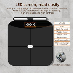 अद्वितीय स्मार्ट 180 किलोग्राम शरीर रचना वजन पैमाने पर डिजिटल इलेक्ट्रॉनिक्स चिकित्सा उपकरण के लिए डिजिटल इलेक्ट्रॉनिक्स चिकित्सा उपकरण - Product Image 3
