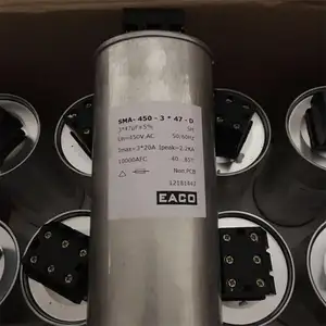 Film kondensatoren brandneue EACO-SMA-450-3 * 47-D 3*47uf 3 X47UF 450VAC Elektrisch kompensierte Kondensatoren 86*200MM