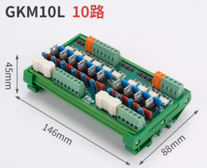 Nuevo Módulo SCR Original TIKN GKM10L de 10 Canales para PLC, Placa Amplificadora de CA con Salida de 220V, Aislamiento por Optoacoplador, Sin Contacto, En Stock - Product Image 4