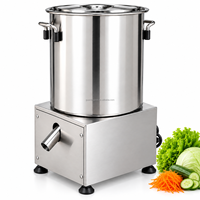 RVS Centrifugale Groentendroger Commerciële Saladeslinger Groenteontwateringsmachine voor Voedselverwerking