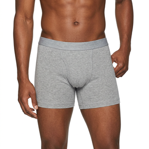 <b>Men's</b> Stretch Boxer <b>Briefs</b> Cotton <b>Underwear</b> Breathable Quick Dry Fabric Soft Skin Friendly Comfortable Waistband Slim Fit Wear - Product Image 1